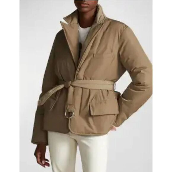 Polo Ralph Lauren Water-Repellant Belted Down Jacket Size XL - Picture 1 of 12